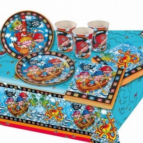 Kinderpartyset "Piraten"
