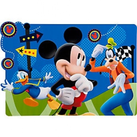 Micky Maus Rally Platzset