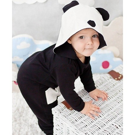 Strampler Panda
