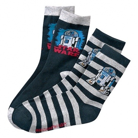 2 Paar Star Wars-Söckchen