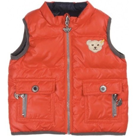 Weste mit Teddy-Applikation