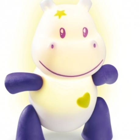 LED Nachtlicht "Lumilove Savanoo Hippo"