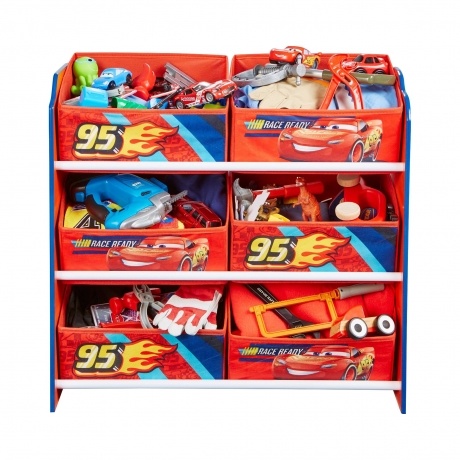 Disney Aufbewahrungsregal + 6 Boxen