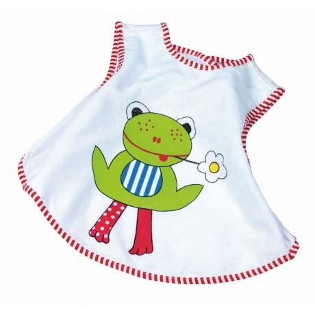 Frotteelätzchen "Frosch"