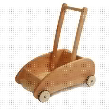 Verneuer Lauflernwagen mit Bremse