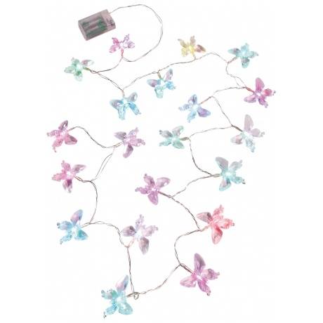 LED-Lichterkette "Schmetterling"