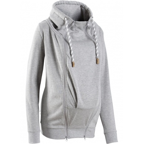 Umstands-Sweatjacke mit Baby-Einsatz