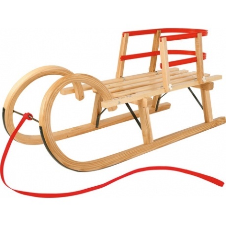 3-teiliges Hörnerschlitten-Set mit Namen