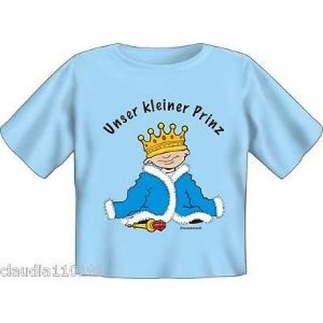 Baby Shirt Unser Kleiner Prinz