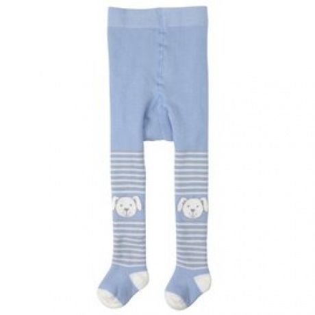 Thermostrumpfhose bleu/Ringel