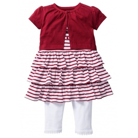 Baby Bolero + Kleid + Leggings