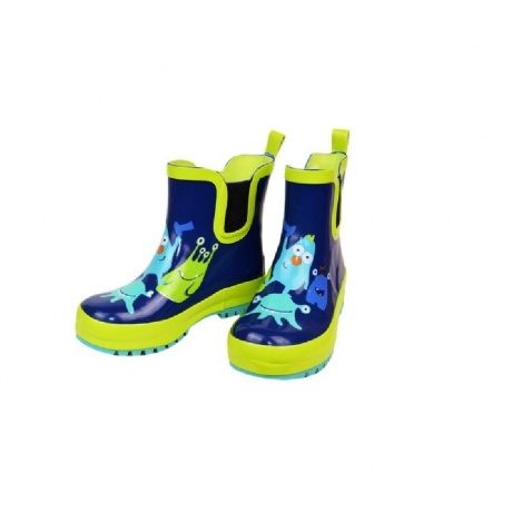 Halbhohe Kinder Gummistiefel "kleine Monster"