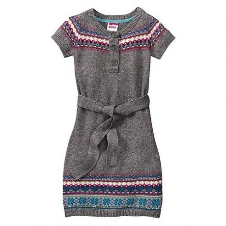 Mädchen-Strickkleid