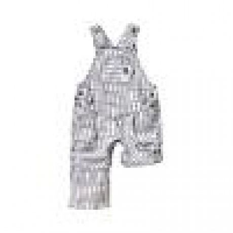 Gestreifte Baby-Latzhose