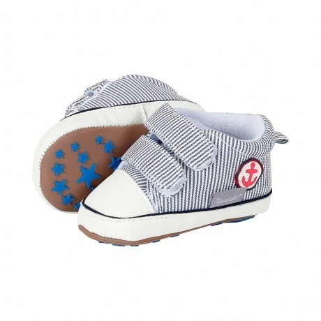 Krabbelschuh "Marine-Look"
