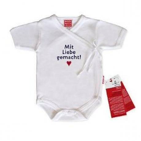 Wickelbody "Made With Love Baby"