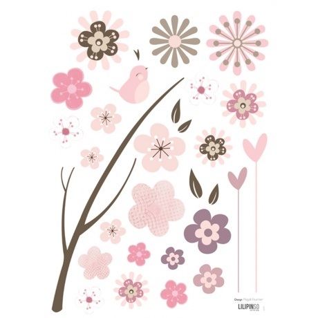 Wandsticker "FLEURS"l