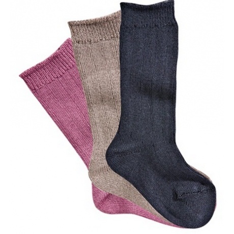 3er-Pack Kniestrümpfe