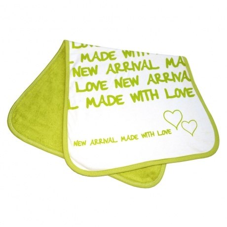 Spucktuch "New Arrival Made with Love"