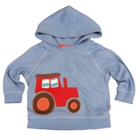 Langarm-Kapuzen-Shirt