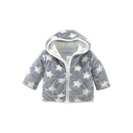 Plüschjacke mit Sternen für Babys
