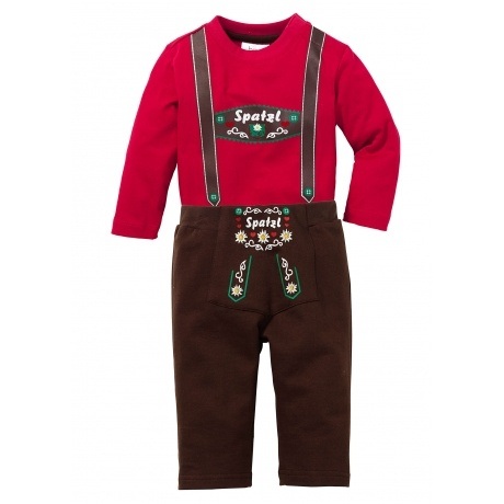 Baby Langarmshirt & Sweathose (2-tlg.)