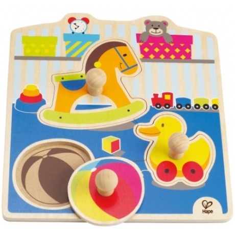 Knopfpuzzle "Mein Spielzeug"