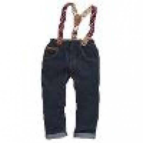 Jeanshose, Dunkelblau Denim