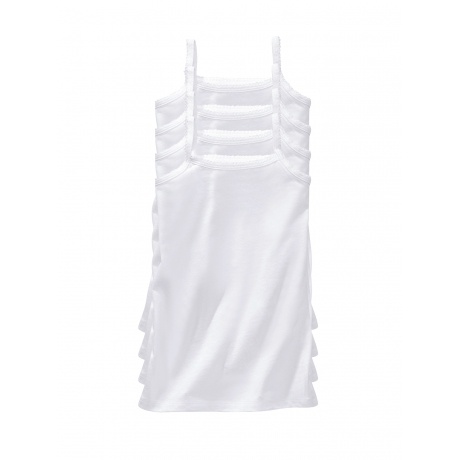 Unterwäsche: Trägertops, 4er-Pack 