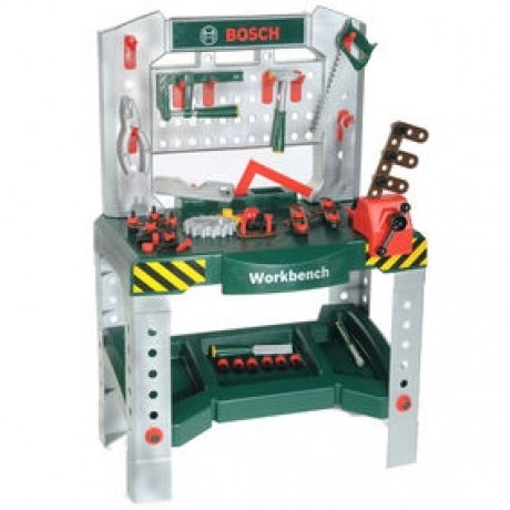 Werkbank mit Zubehör