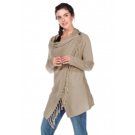 Cardigan mit Fransen