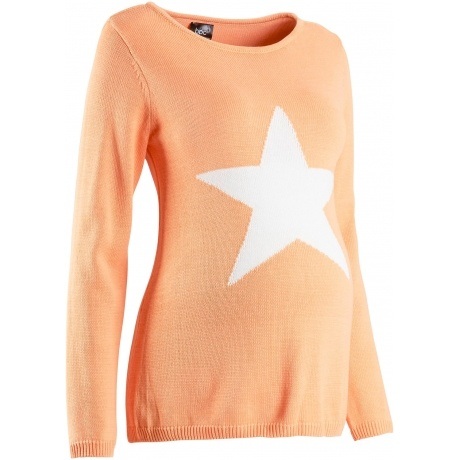 Umstandsmoden-Strickpullover "Stern"