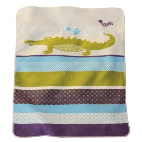 Babydecke "Juwel Krokodil"