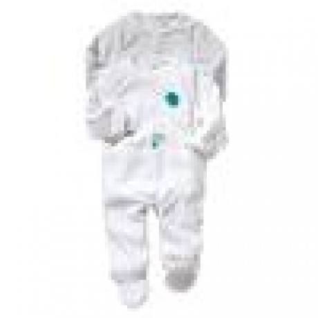 2er-Pack Samt Strampler