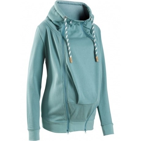 Umstands-Sweatjacke mit Baby-Einsatz