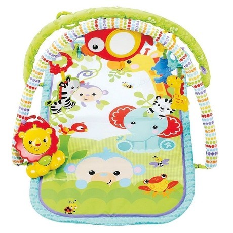 3-in-1 Spieldecke "Rainforest-Freunde"