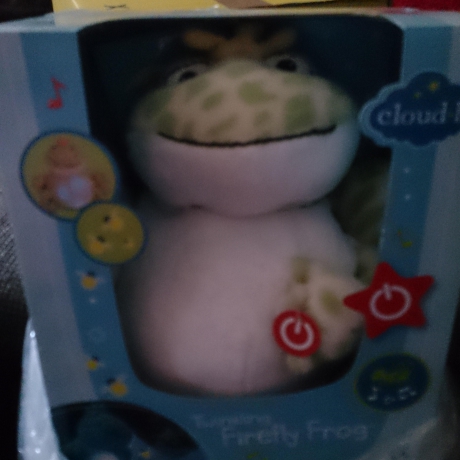 Twinkling Firefly Frog™, Kuschel Frosch Einschlafhilfe